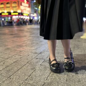 [Order] [SNBL] Giày mũi tròn phong cách học đường Nhật Bản nơ mềm dễ thương giày đồng phục JK